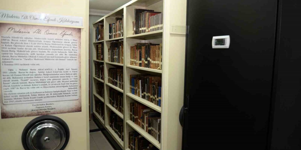 Yazma eserler kütüphanesi ve sergi salonu hizmete açıldı