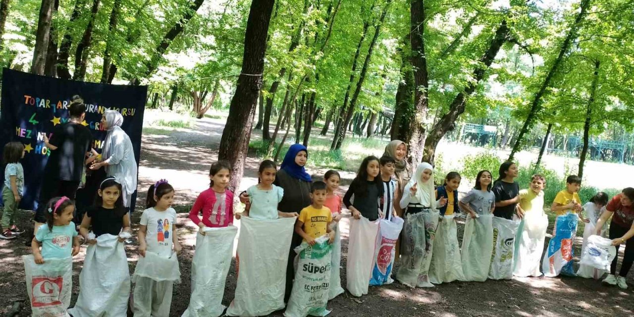 Köyceğiz’de Kur’an Kursu öğrencileri mezuniyet pikniğinde eğlendi