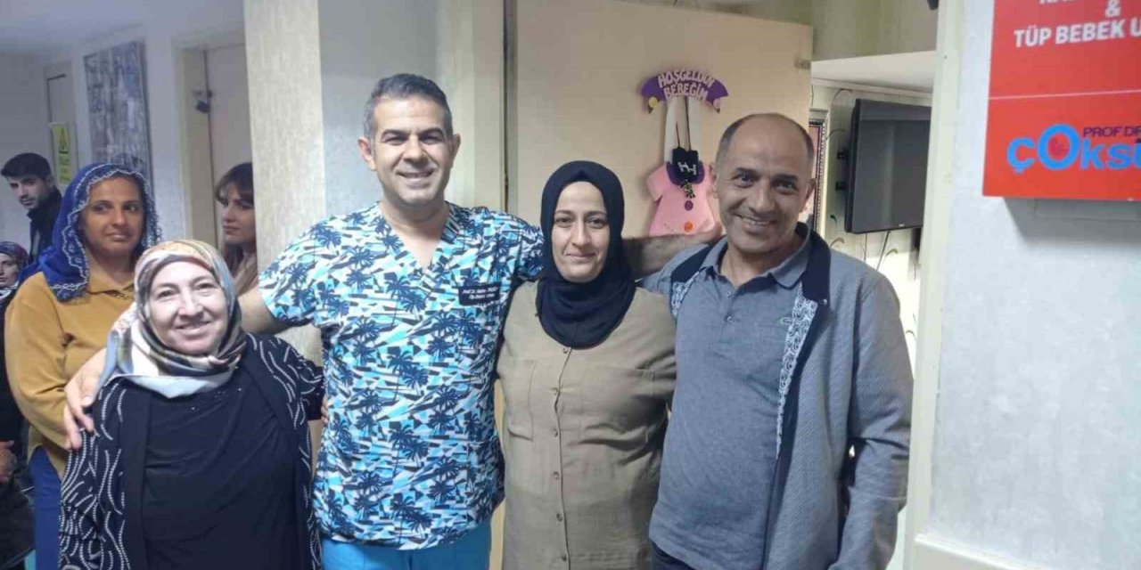 Çocuk sahibi olamayan çift, müjdeyi Diyarbakır’da aldı