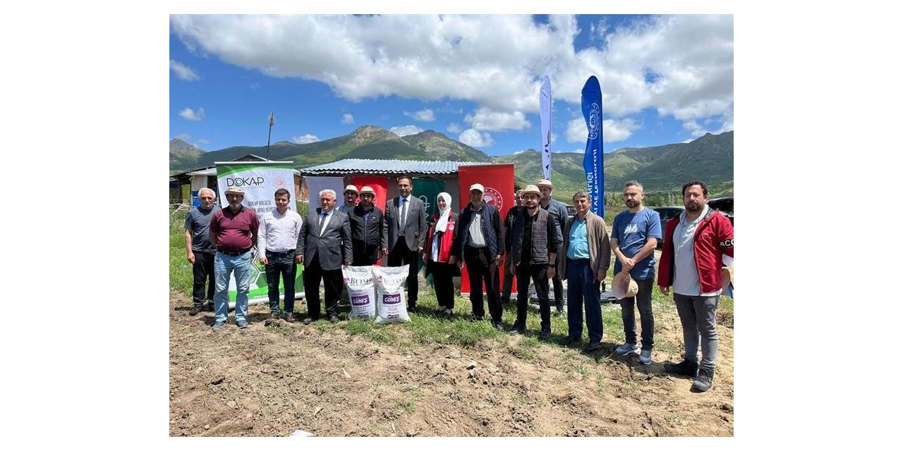 Türkiye’nin ilk karabuğday işleme fabrikasına sahip Gümüşhane’de buğday ekim sezonu başladı
