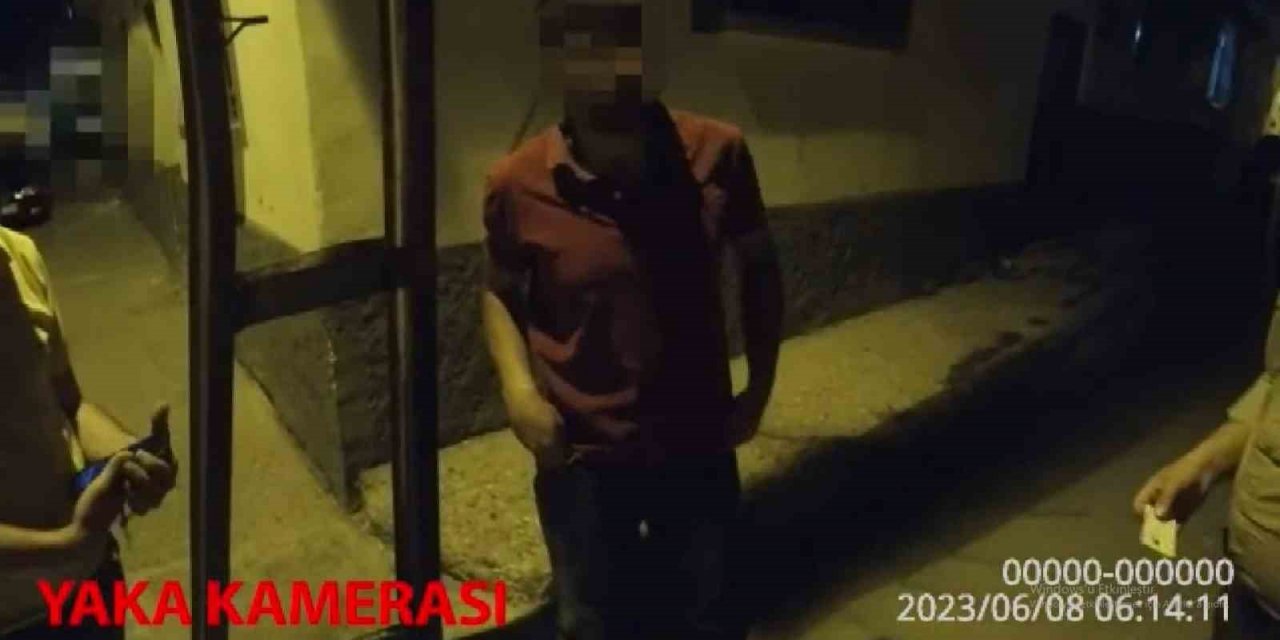 Şüpheli şahsın üzerinden uyuşturucu çıktı