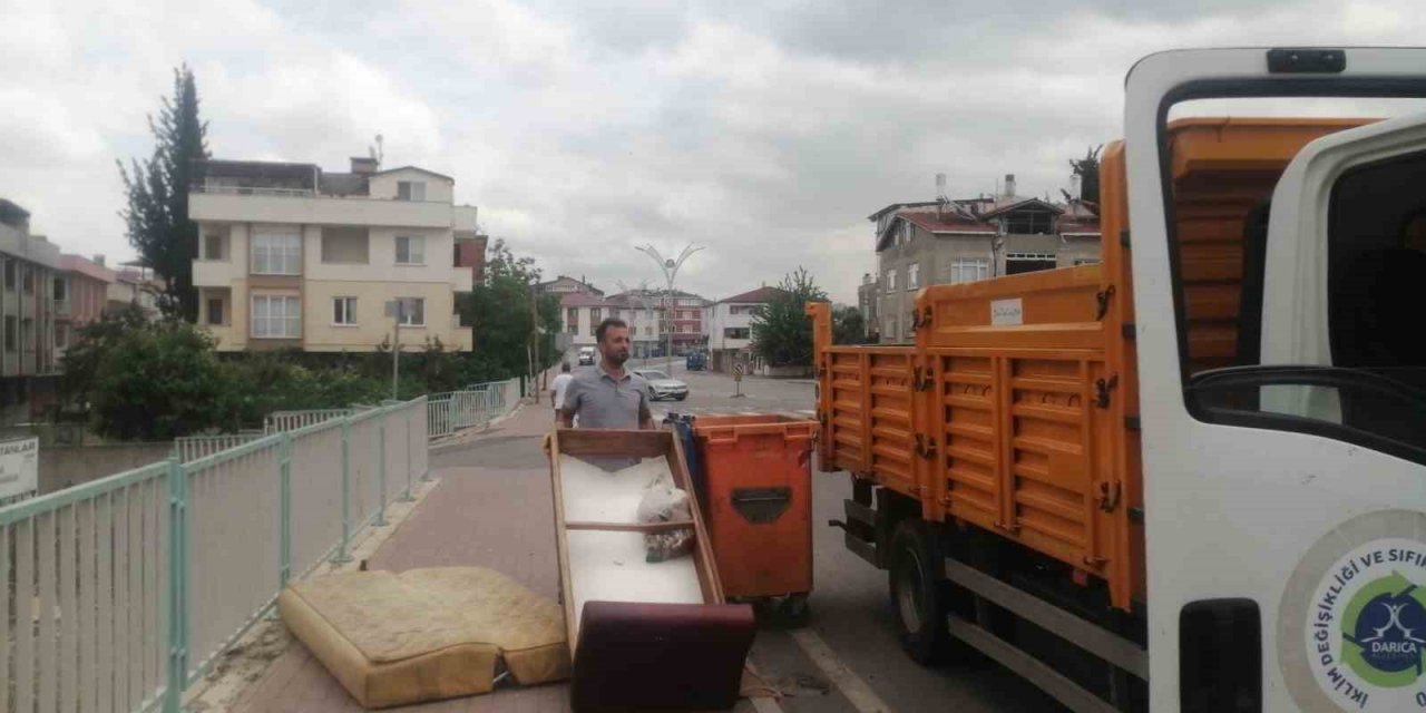 Darıca Belediyesi 5 ayda 27 bin ton çöp topladı
