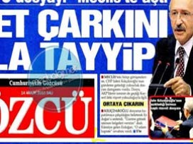 Sözcü Gazetesi'nin manşeti  'pes'  dedirtti'