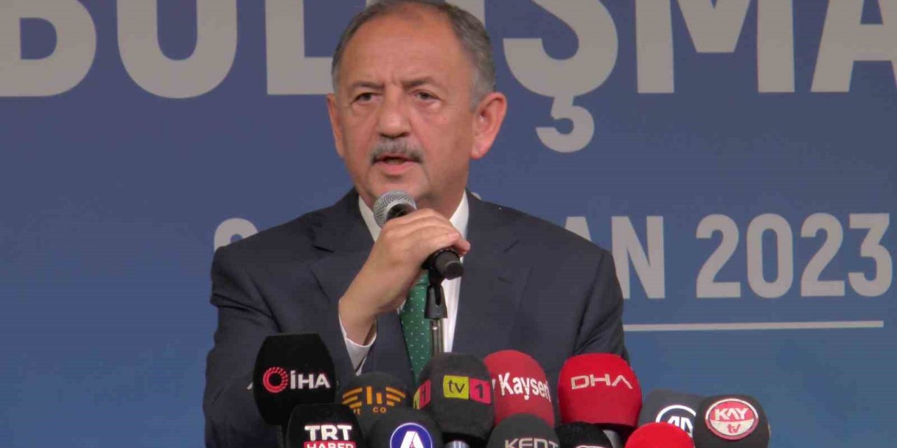 Bakan Özhaseki: “Geliştirilen formüller ile deprem bölgesindeki konut teslimleri hızlanacak”
