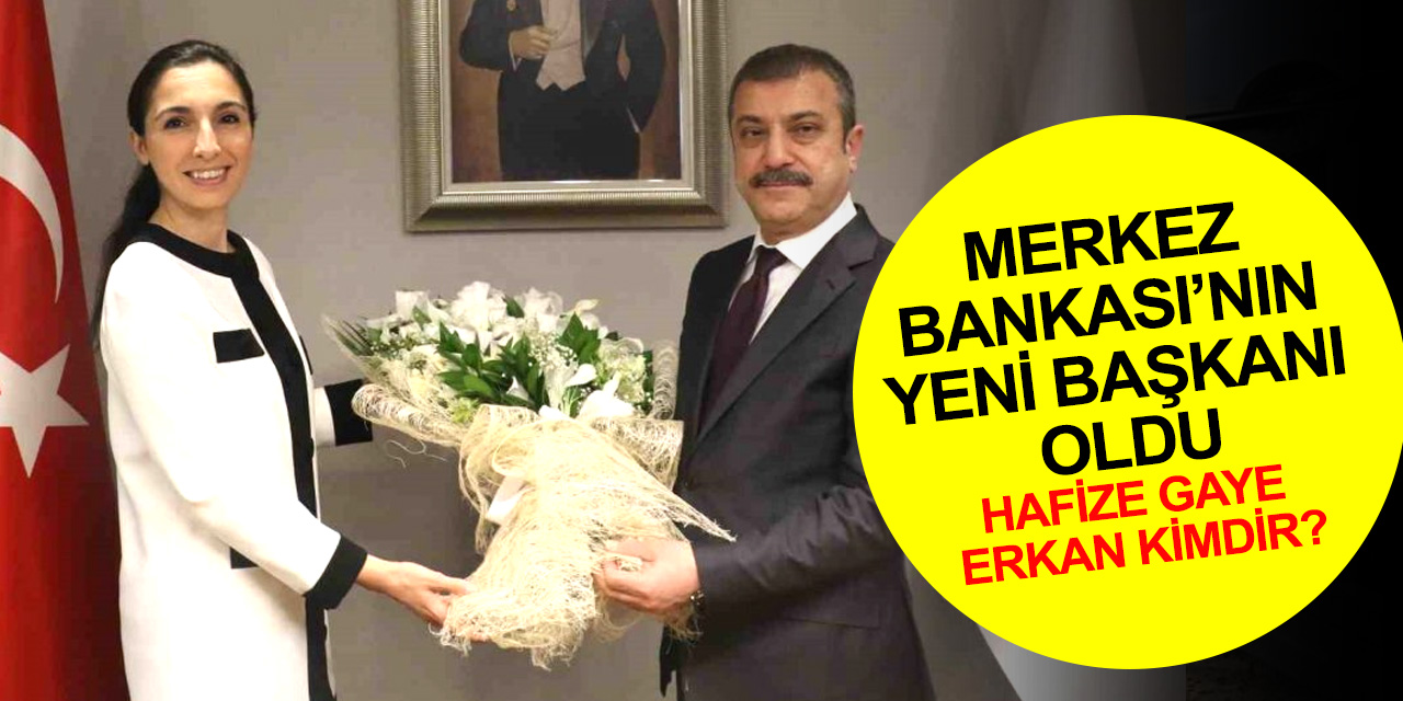 Merkez Bankası'nda devir teslim: Hafize Gaye Erkan görevine başladı! Hafize Gaye Erkan kimdir?