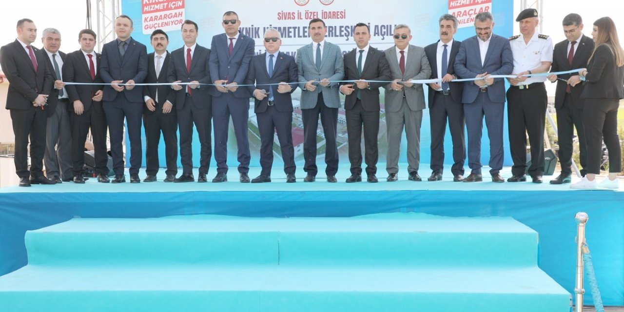 Teknik Hizmetler Yerleşkesi hizmete girdi