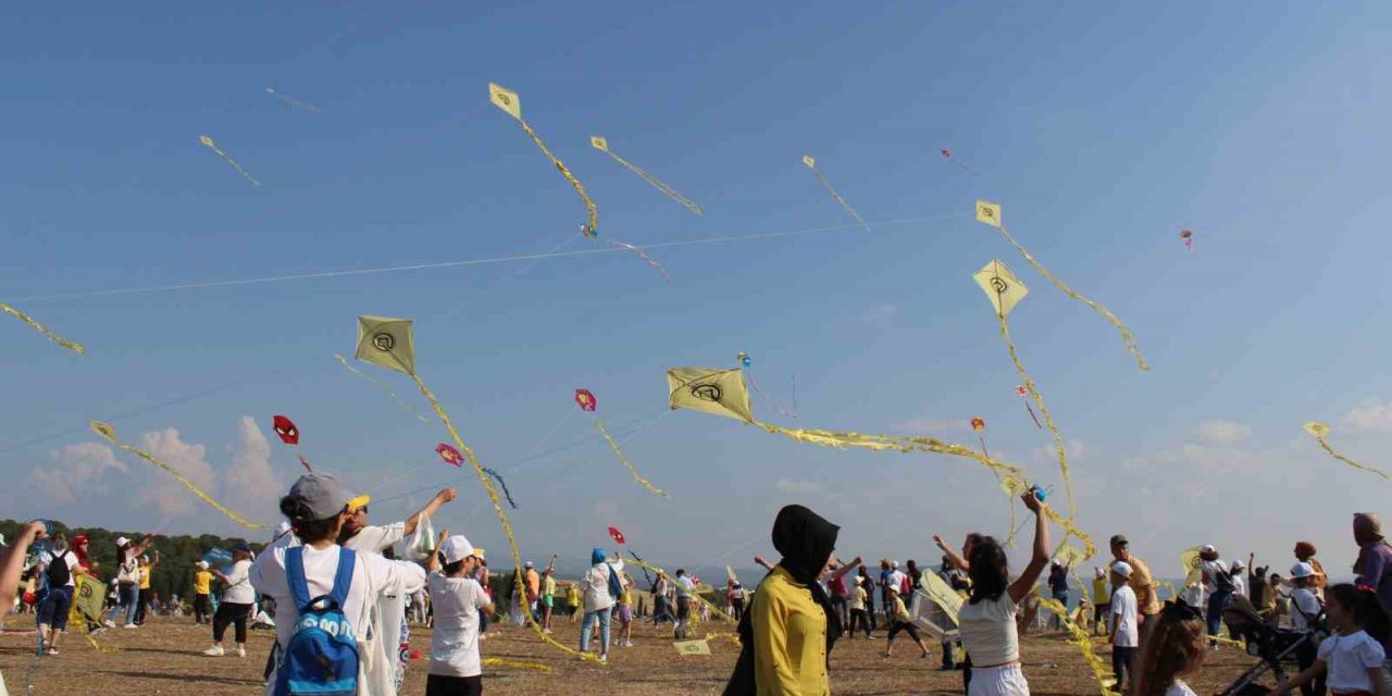 Bergama’nın UNESCO yıldönümü, uçurtmalarla kutlandı