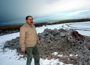 Beyşehir Gölü'ne kar takviyesi