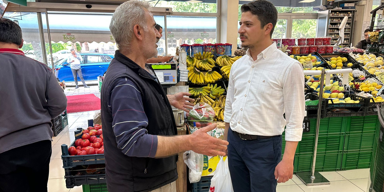 Konya Milletvekili Özboyacı, mahallesinde esnafı ziyaret etti