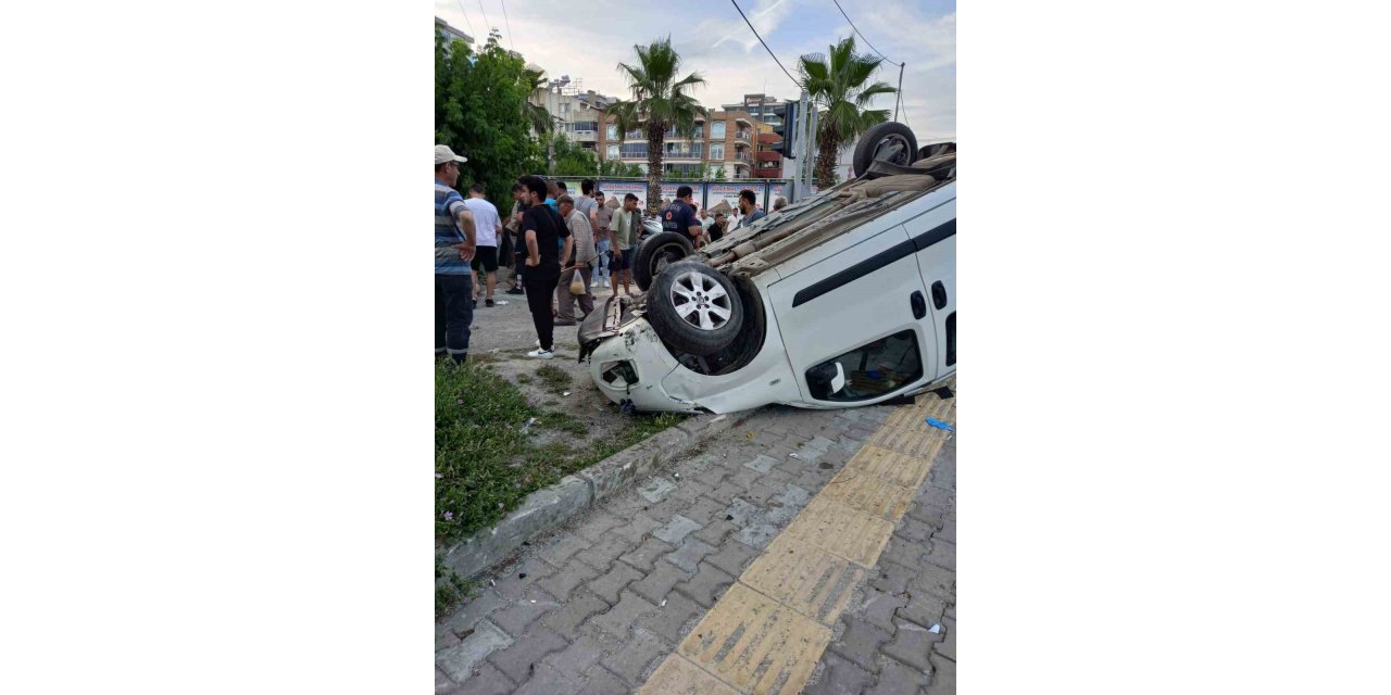 Söke’de trafik kazası: 1’i çocuk 5 yaralı