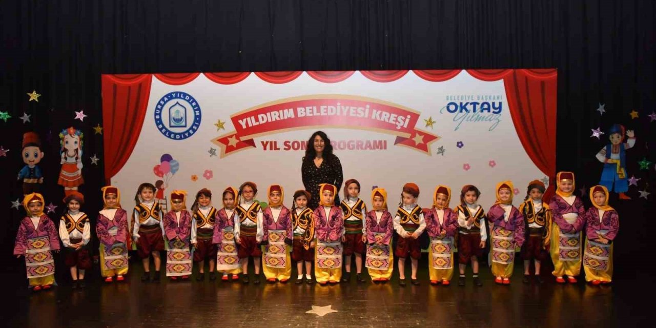 Yıldırımlı miniklerin mezuniyet heyecanı