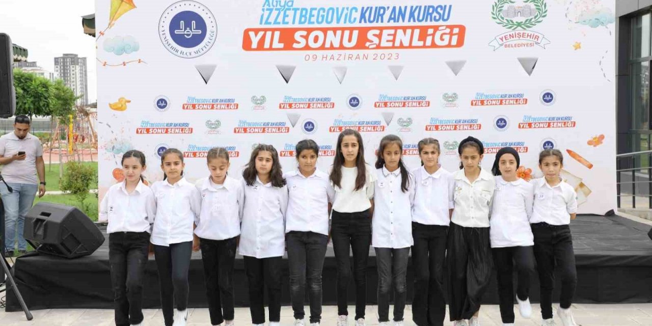 Yenişehir’de Kur’an kursunda 300 öğrenci mezun oldu