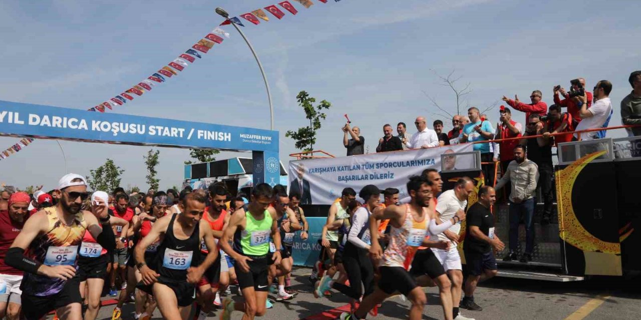 100. Yıl Darıca Koşusu, 600 kişinin katılımıyla gerçekleşti