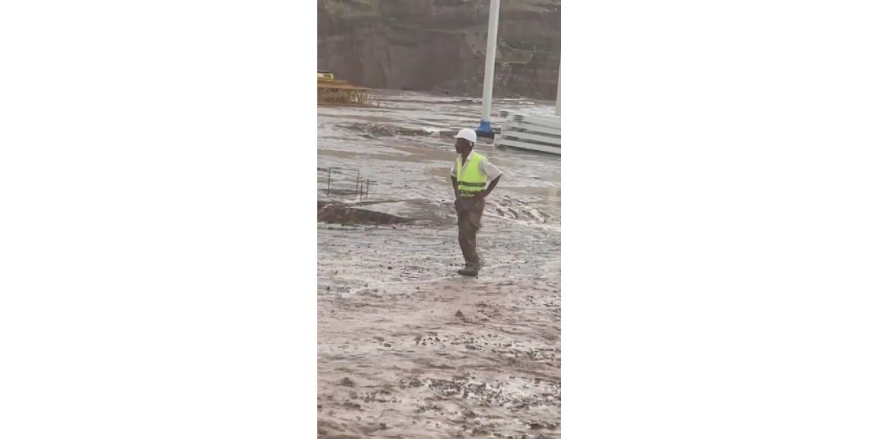 Kayseri’de sağanak yağış etkili oldu