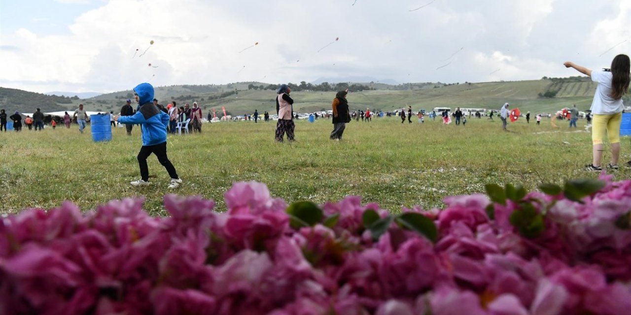 Sorkuncak köyünde 6. Gül Hasadı ve Uçurtma Şenliği