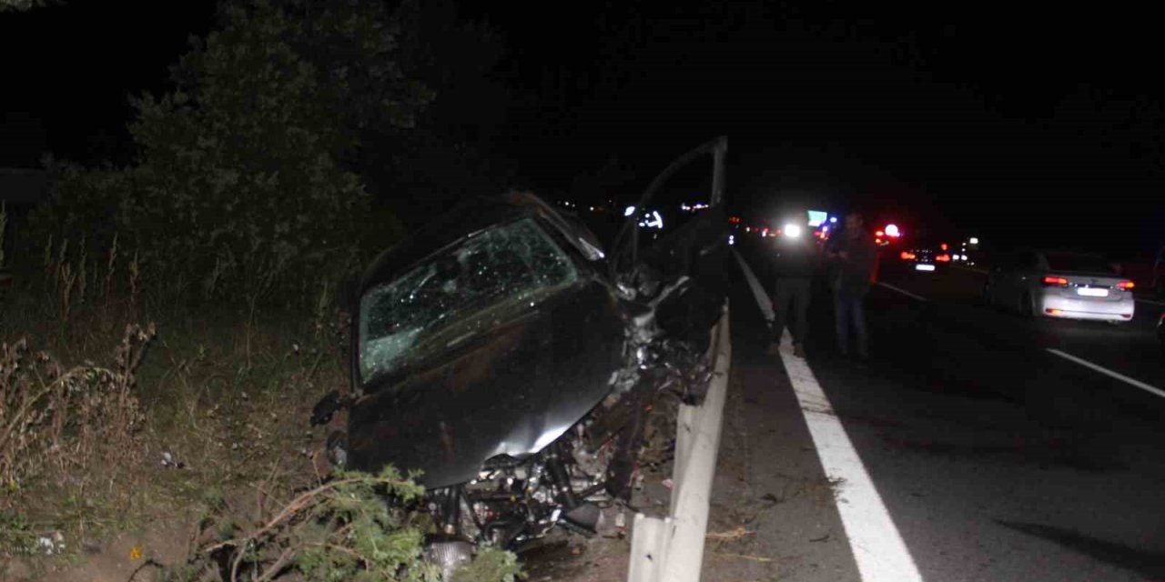 TEM Otoyolu’nda feci kaza: 1 ölü