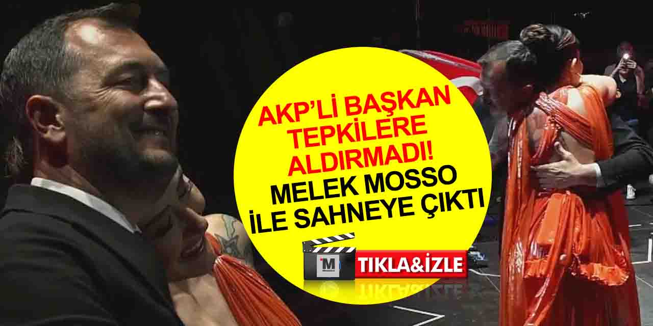 AK Partili Belediye konseri iptal etmedi! Melek Mosso sahnede özür diledi! Tepkiler çığ gibi