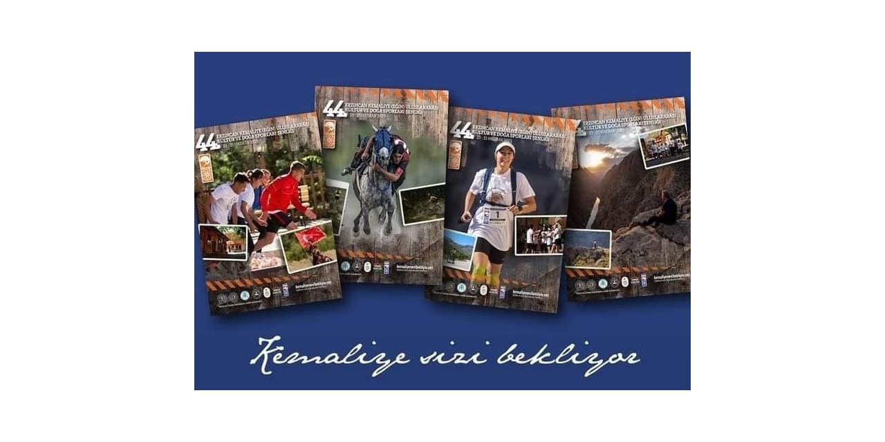 Kemaliye Kültür ve Doğa Sporları Şenliğinin program içeriği belli oldu