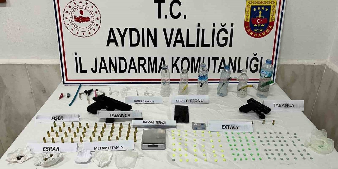 Didim’de jandarmadan uyuşturucu operasyonu