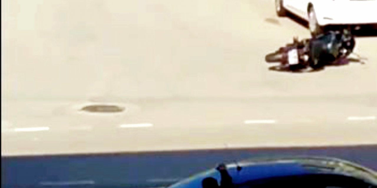 Sokak ortasında silahlı çatışma kamerada