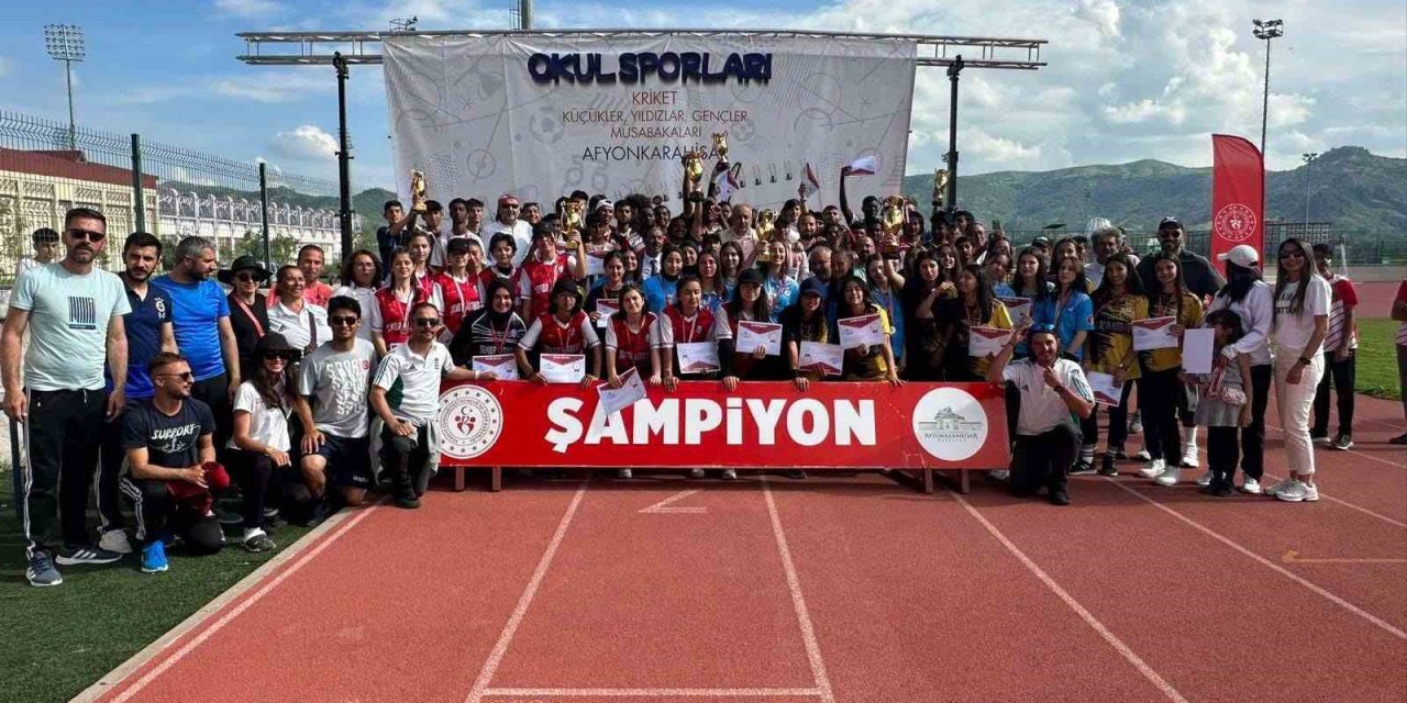 Kriket Gençler Türkiye Şampiyonası sona erdi