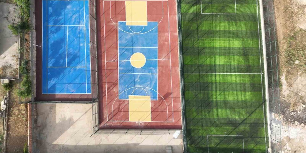 Mardin’de yarım bırakılan spor alanları tamamlandı