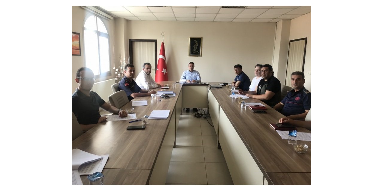 Burhaniye’de Orman Yangınları ile Mücadele Toplantısı yapıldı