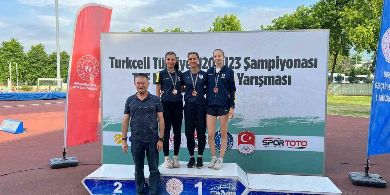 Eskişehirli genç atlet Türkiye Şampiyonası’nda birinci oldu