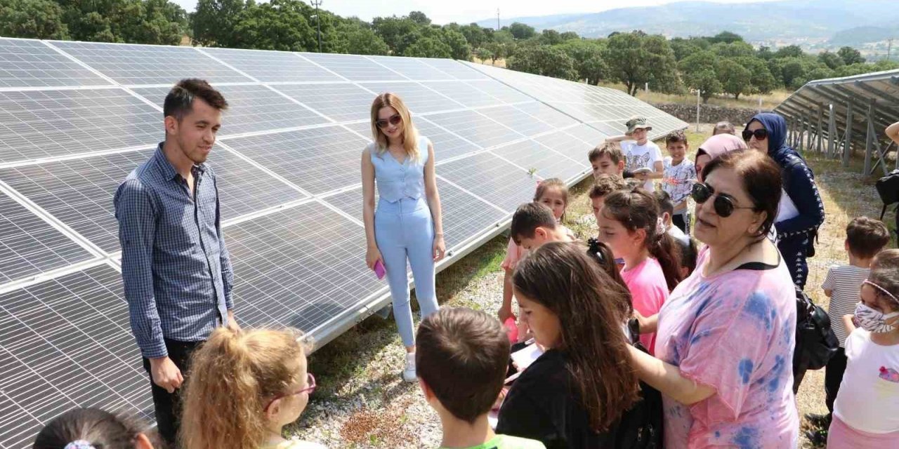 Manisa’da öğrenciler Seyitli GES’i inceledi