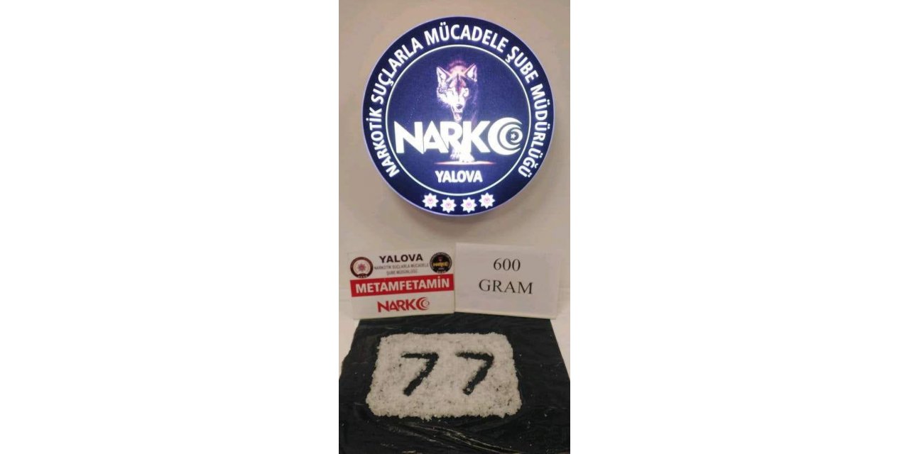 Yalova’daki uyuşturucu operasyonlarında 1 tutuklama