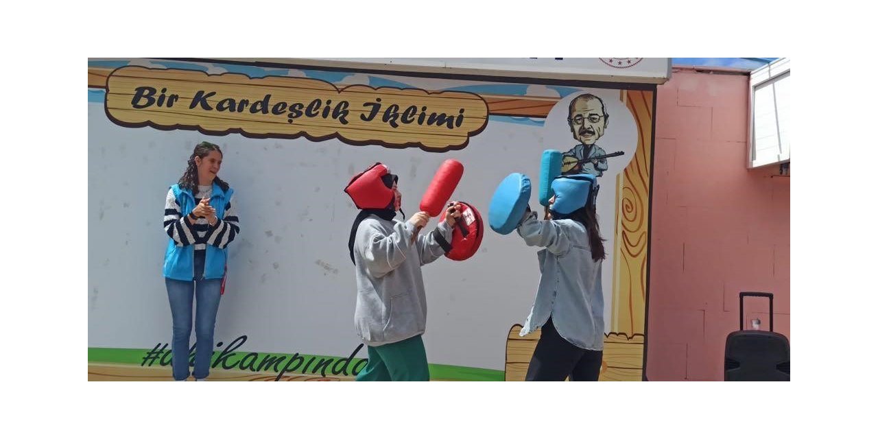 Pursaklar’ın gençleri gençlik kampında