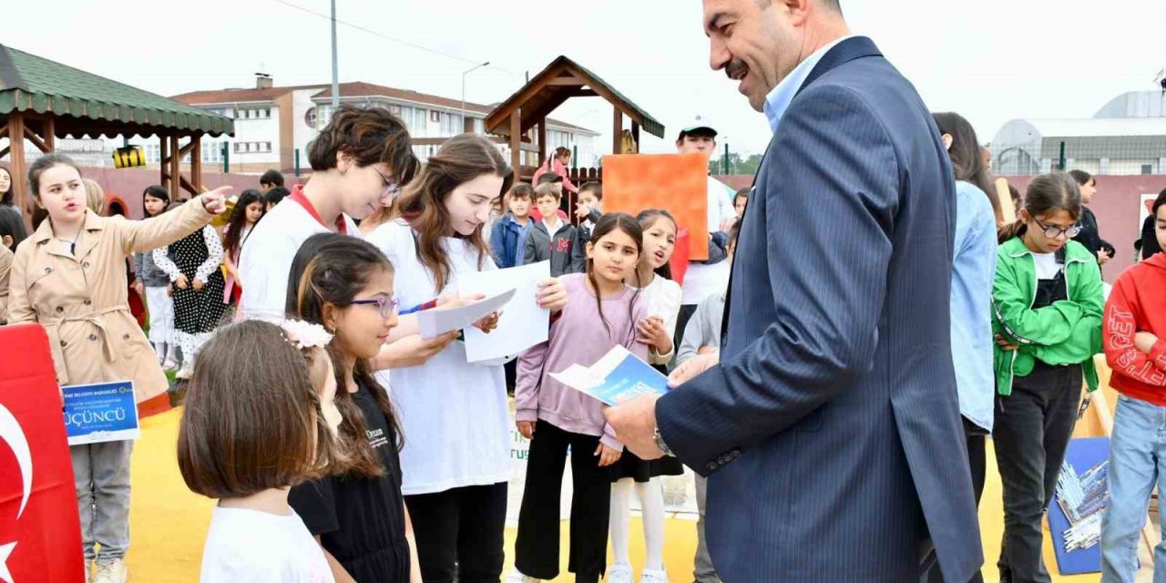 Terme Belediyesi’nden öğrencilere sıfır atık ödülü