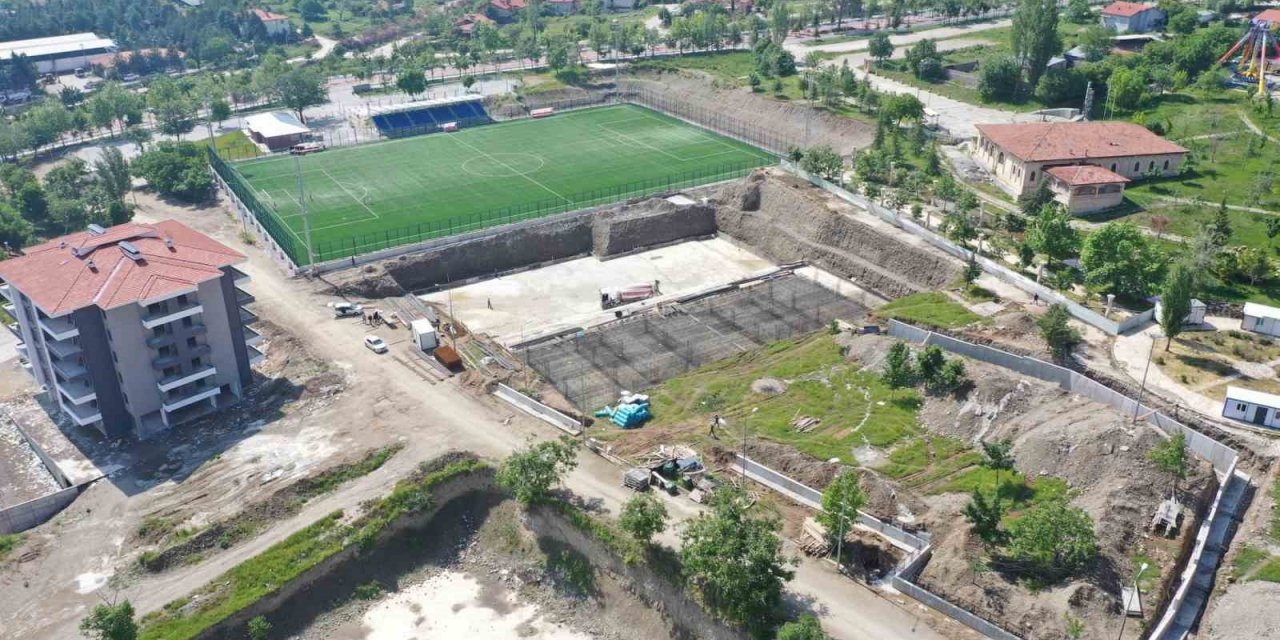 Engelsiz Gençlik ve Yaşam Merkezinde inşaat çalışmaları sürüyor