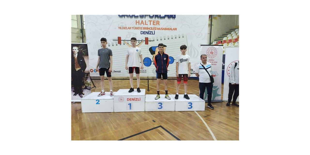 Enes Efe Aydın Türkiye 3. oldu