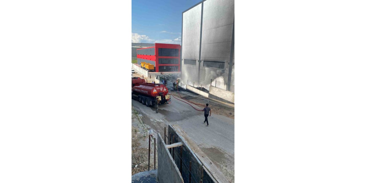 Başkentte korkutan yangın