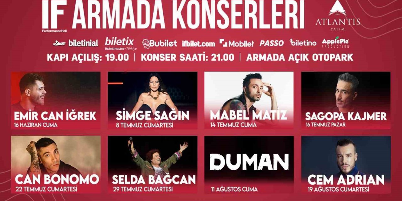 Ankara bu yaz müziğe doyacak