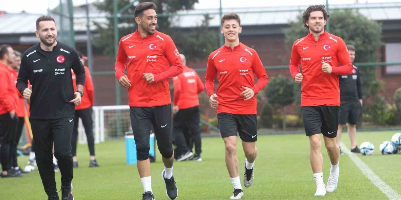 A Milli Futbol Takımı, Letonya maçı hazırlıklarını sürdürdü