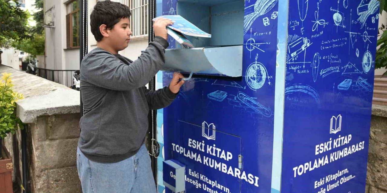 Eski kitaplar kumbarada toplanacak, geleceğe umut olacak