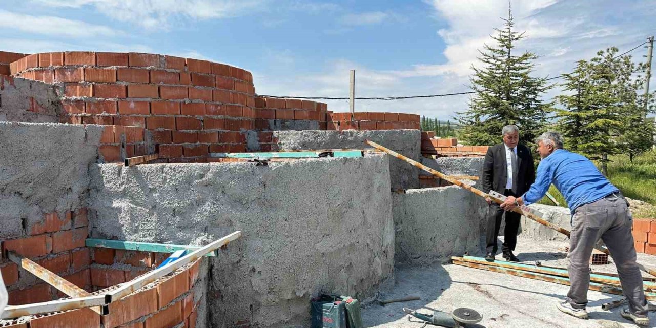 Altıntaş’ta Şelale Park yapım çalışmalarına başlandı