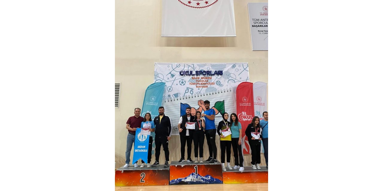 Köy okulundan Türkiye ikinciliğine