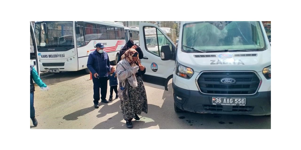 Kars’ta dilenci operasyonu!