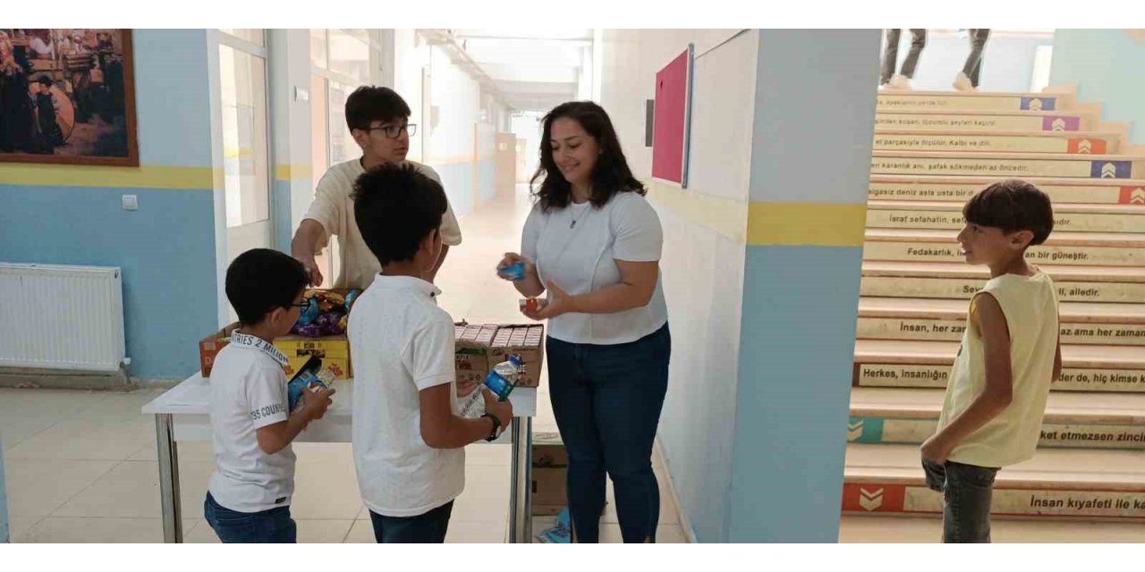 Dicle’nin sınavla öğrenci alan tek nitelikli okulunda 5. ve 6. sınıflar için kabul sınavı yapıldı