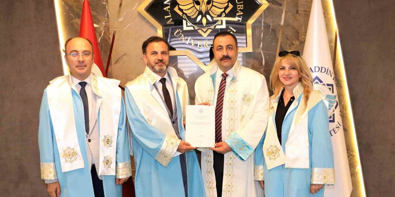 ALKÜ sağlık turizminden ilk doktora mezunu