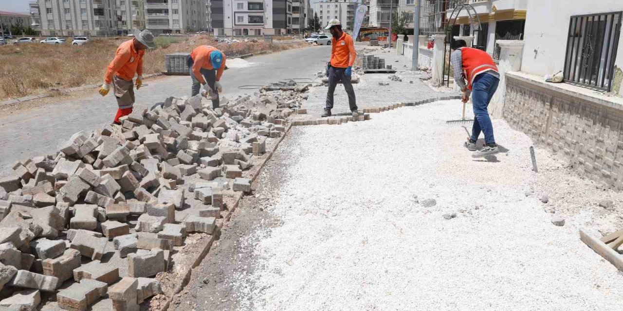 Haliliye’de üst yapı çalışmaları devam ediyor