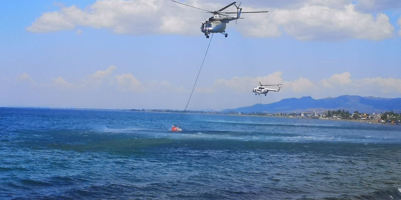 İzmir Dikili’de yangın