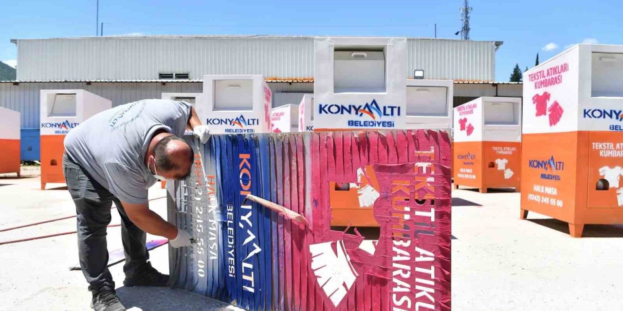 Mobil atık kumbaralarının üretimini için atölye kuruldu