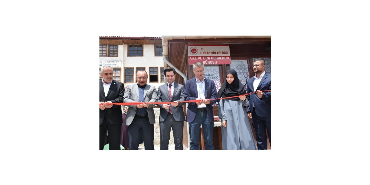 İskilip’te “Aile ve Dini Rehberlik” bürosu açıldı