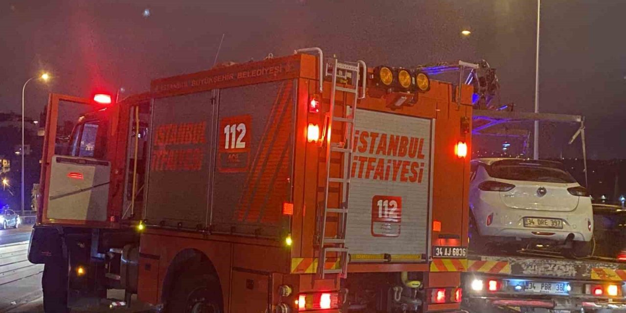 15 Temmuz Şehitler Köprüsü’nde 7 araçlı zincirleme kaza