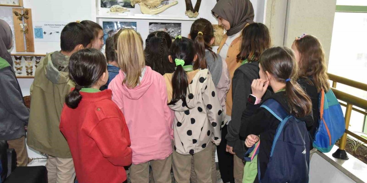 İlkokul öğrencileri doğayı tanıyorlar