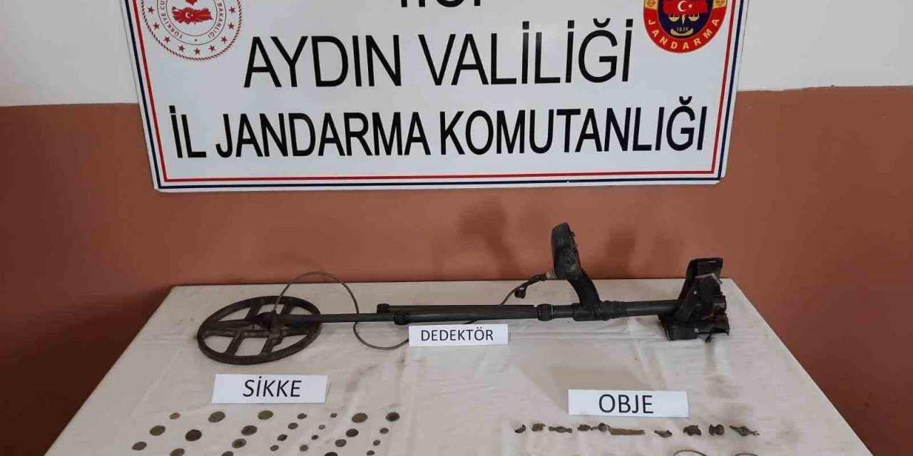 Germencik’te tarihi eser operasyonu